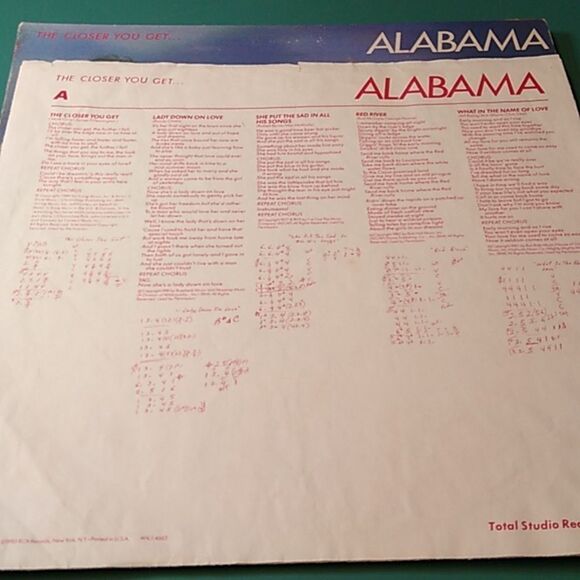 Alabama 'The Closer You Get' Vinyl Record - Picture 7 of 12